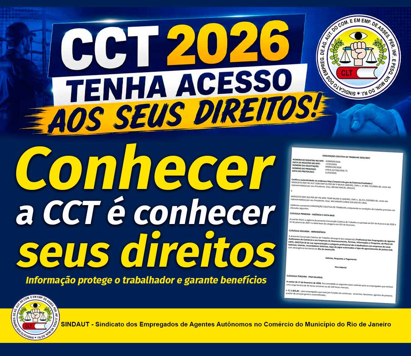 TENHA ACESSO A CCT 2026