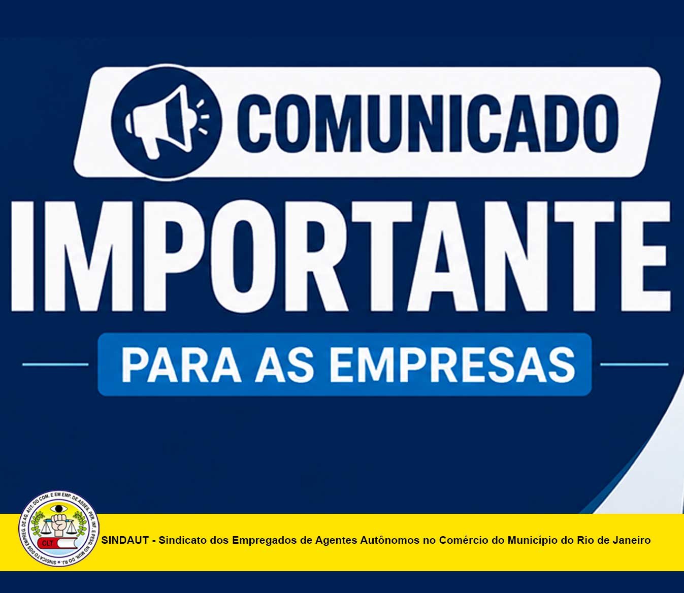 COMUNICADO IMPORTANTE